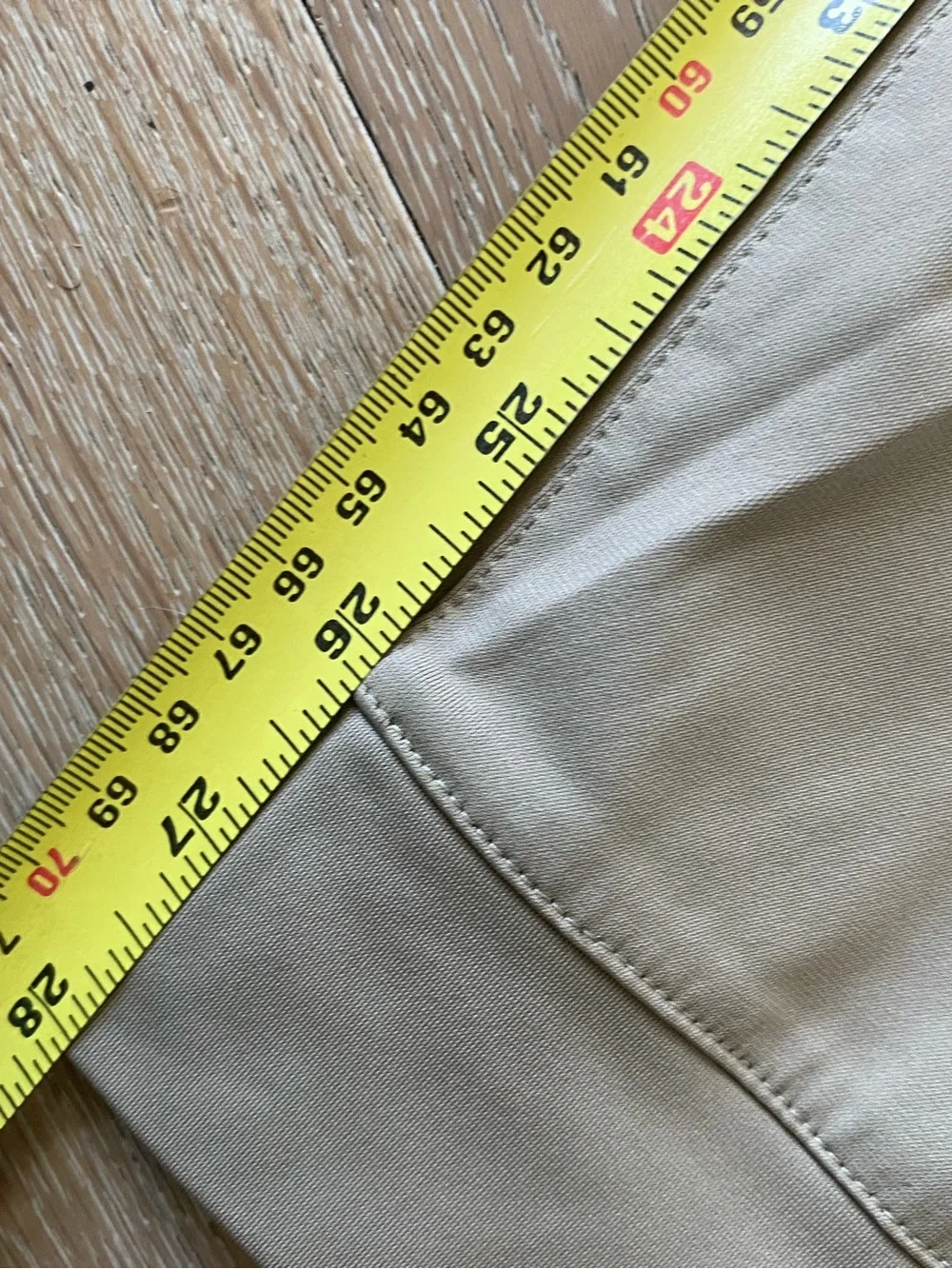 RHONE Slim Fit Commuter Jogger‎ Pant Men's 30 khaki tan Ankle Zip Performance